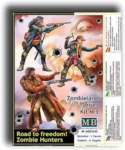 Master Box 35243 Road to Freedom Zombie Hunter 1:35