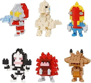 Nanoblock mininano Series Ultraman Vol. 2, Blind Box of 6