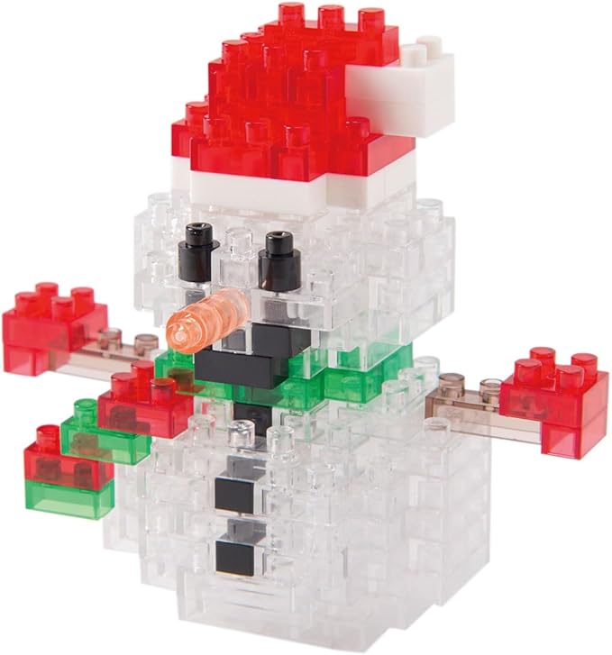 Nanoblock Collection Series Snowman Version 2, "Christmas"