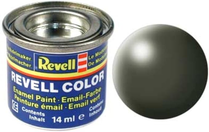 Revell-Monogram 32361 OLIVE GREEN SILK ENAM (6)
