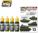 Ammo Mig 7143 RUSSIAN GREEN'56-NOW SET