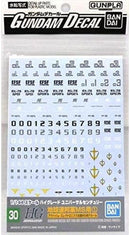 Bandai 2566007 HGUC GD30 EARTH FED 1 6PK