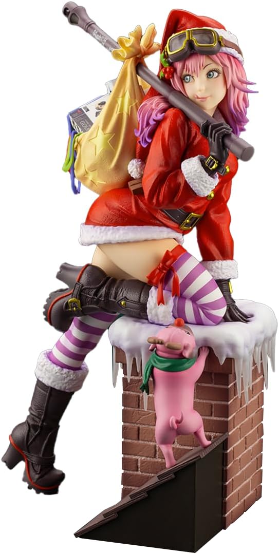 Kotobukiya 1/7 Plastic Angels Anje Come Down The Chimney Bishoujo, Pre-Painted PVC Statue