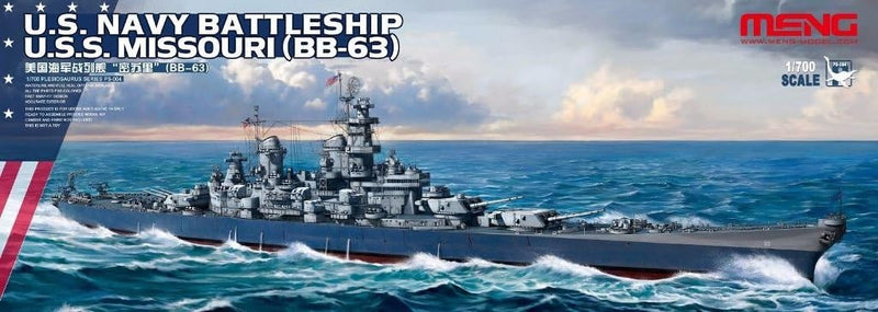 Meng-Model PS-004 USS Navy Battleship Missouri BB-63 1:700