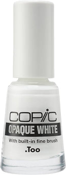 Copic Opaque White With Built in Fine Brush, 6mL