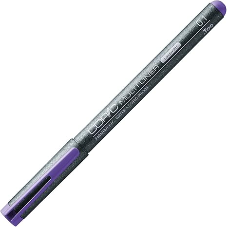 Copic Multiliner Ink Pen, Lavender 0.1mm
