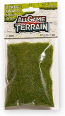 Woodland All Game Terrain Static Green Medium Green 7mm