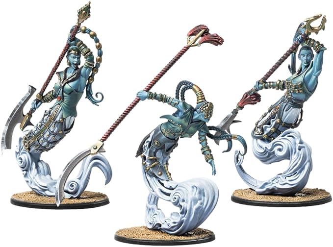 Conquest, Sorcerer Kings - Steelheart Djinn (with Polearms) (PBSK304)