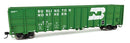 Walthers Mainline HO 6105 61' Wood Chip Gondola, Ready To Run, Burlington Northern