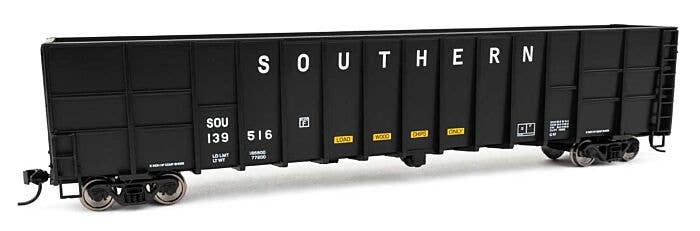 Walthers Mainline HO 6121 61' Wood Chip Gondola, Ready To Run, Southern Railway