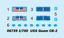 Trumpeter 06739 USS Guam CB-2 1:700