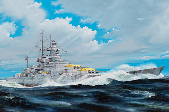 Trumpeter German Gneisenau Battleship 03714 1:200