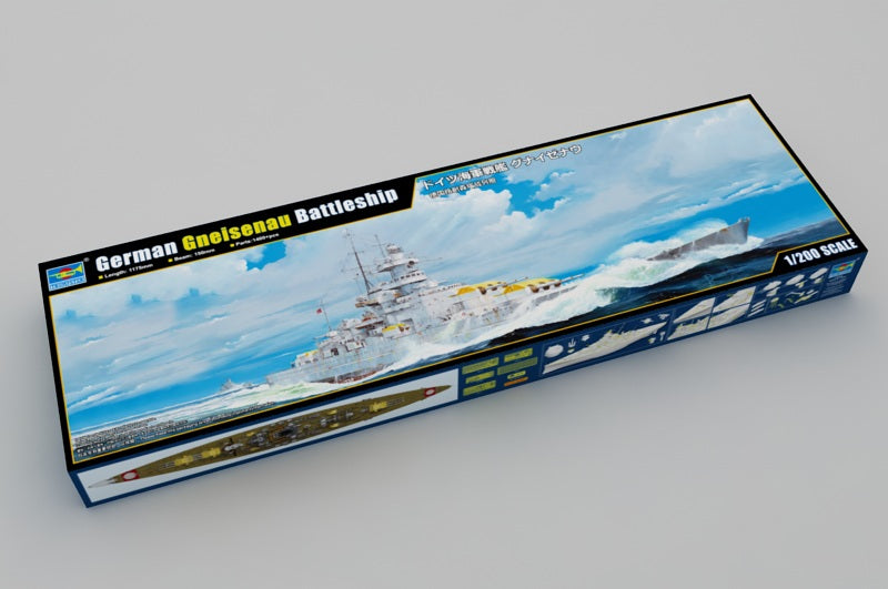 Trumpeter German Gneisenau Battleship 03714 1:200