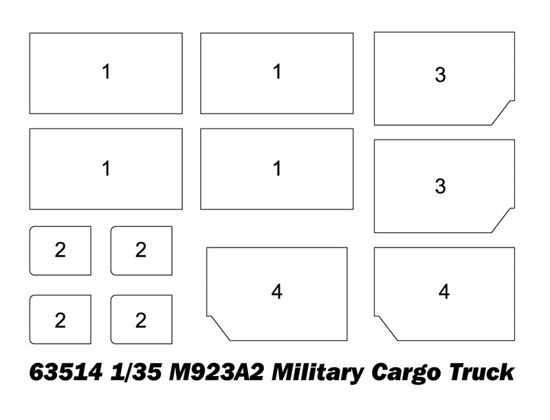 I Love Kit 63514 1:35 M925A1 Military Cargo Truck