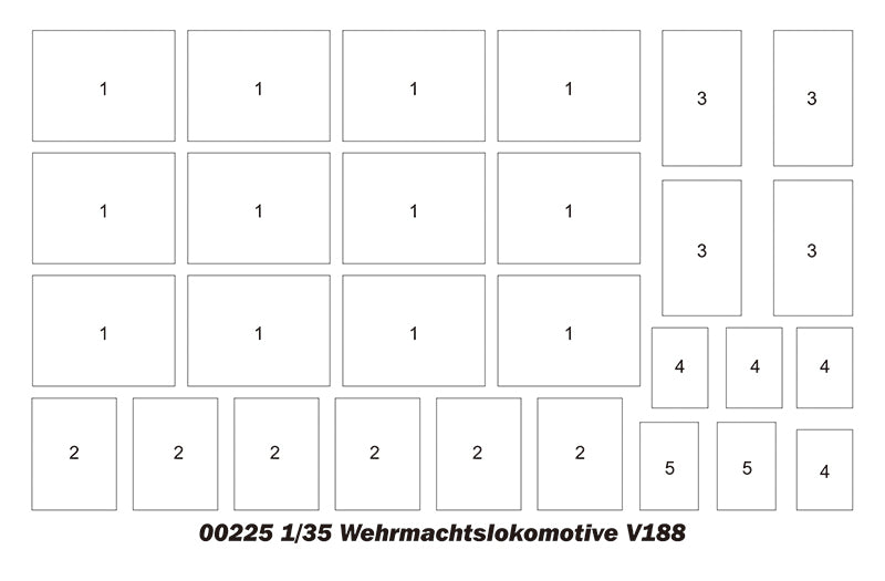 Trumpeter Wehrmachtslokomotive V188 00225 1:35