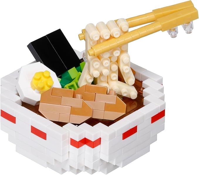 Nanoblock Mini Collection Series Tonkotsu Ramen, "Foods"