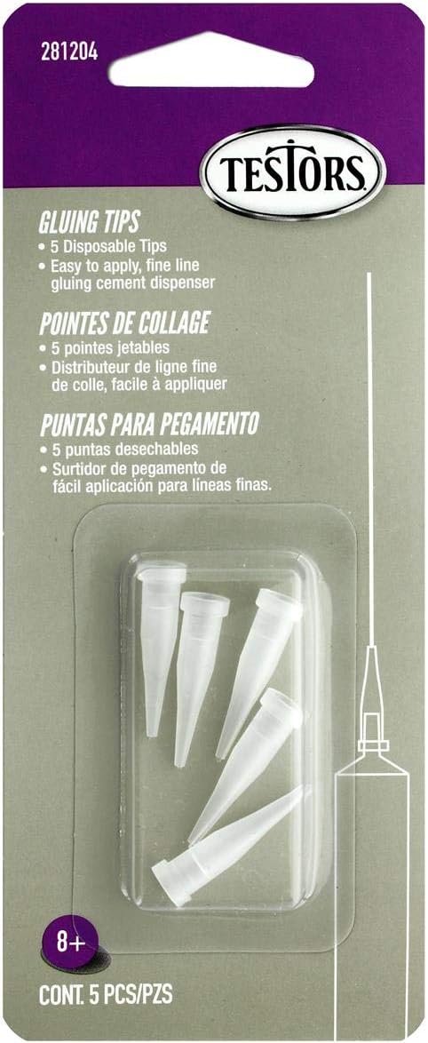 Testors 281204 PRECISION GLUING TIP-GRAY
