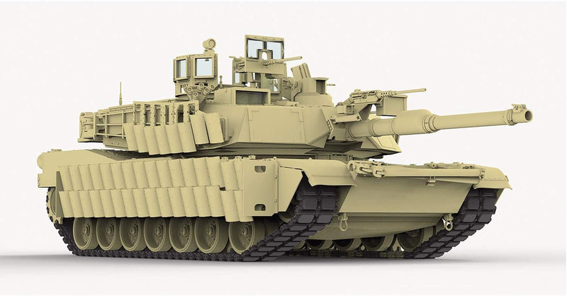 Rye Field Model 5026 M1A2 Tusk I Tusk II w/Interior 1:35