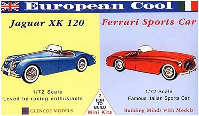 Glencoe 03604 1/72 EUROPEAN COOL CARS