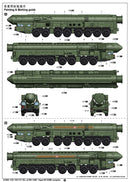 Trumpeter 01082 15U175 TEL of RS-12M1 Topol-M ICBM complex 1:35