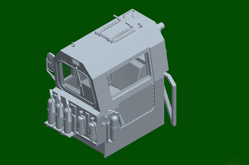 Trumpeter 15U175 TEL of RS-12M1 Topol-M ICBM complex 01082 1:35