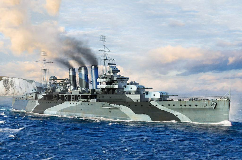 Trumpeter 06735 HMS Kent 1:700