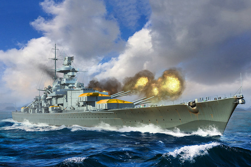 Trumpeter 06736 German Gneisenau Battleship 1:700