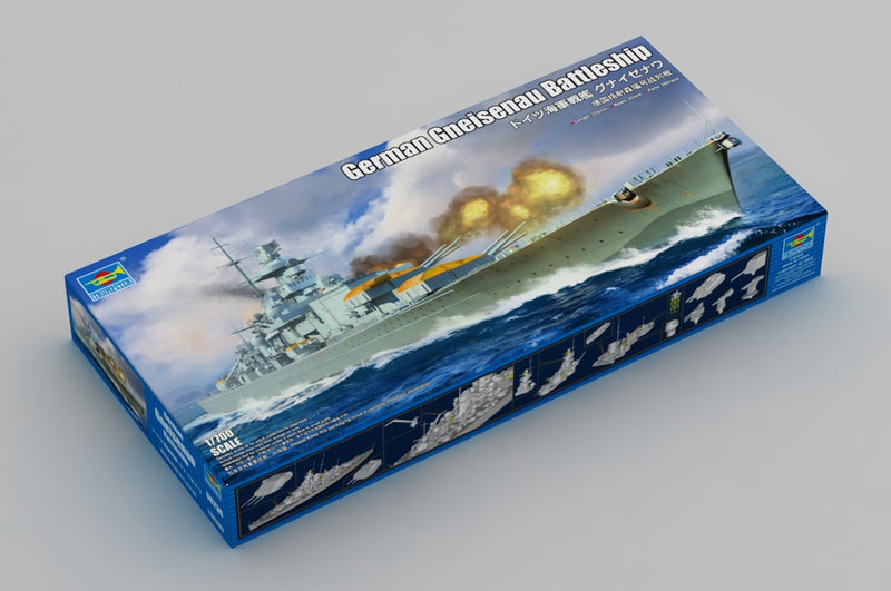 Trumpeter 06736 German Gneisenau Battleship 1:700