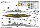 Trumpeter 06736 German Gneisenau Battleship 1:700