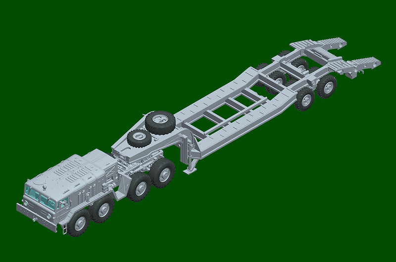 Trumpeter 07194 MAZ-537G intermediate type with MAZ/ChMZAP 5247G semi-trailer 1:72