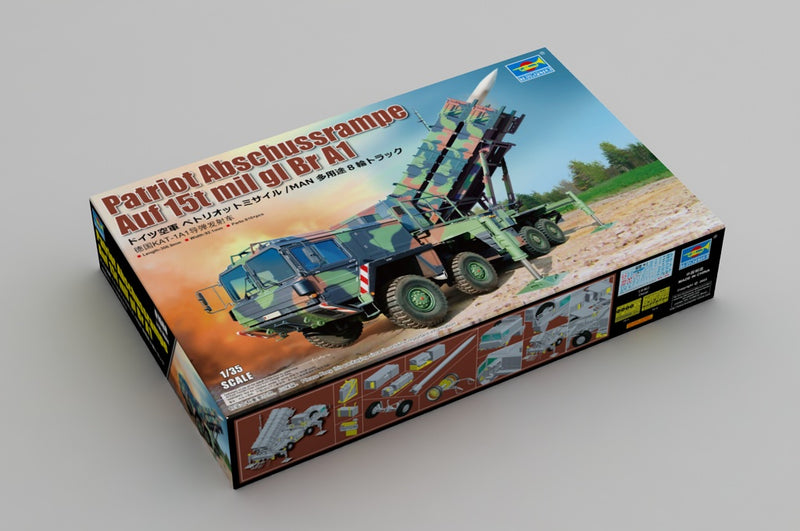 Trumpeter 01088 Patriot Abschussrampe Auf 15t mil gl Br A1 1:35