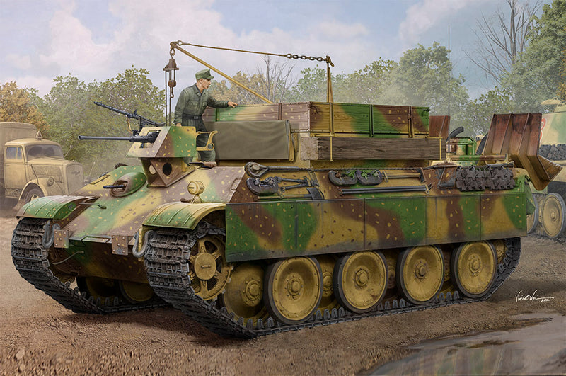 Hobby Boss 1/35 German Sd.Kfz.179 Bergepanther Ausf.G Late Version