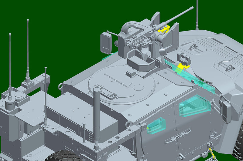 I Love Kit 63537 1:35 M1278A1 Heavy Guns Carrier Modification With The M153 CROWS