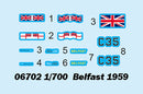 Trumpeter 06702 Belfast 1959 1:700