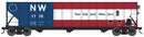 PREORDER Bowser HO 44024 100-Ton 3-Bay Hopper, Norfolk & Western Bicentennial