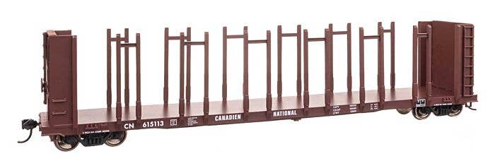 Walthers Mainline HO 50801 63' Pulpwood Flatcar, Canadian National