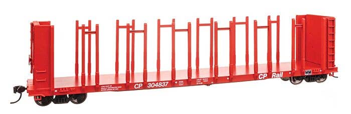 Walthers Mainline HO 50805 63' Pulpwood Flatcar, Canadian Pacific