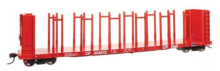 Walthers Mainline HO 50806 63' Pulpwood Flatcar, Canadian Pacific