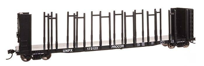 Walthers Mainline HO 50817 63' Pulpwood Flatcar, UNPX