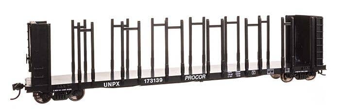 Walthers Mainline HO 50818 63' Pulpwood Flatcar, UNPX