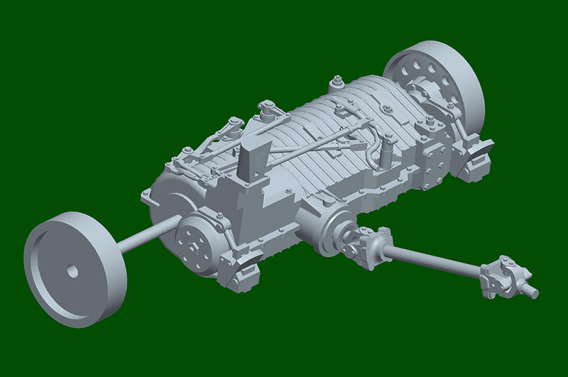 Trumpeter Russian 9P149 Launching Vehicle of 9K114 Shturm-S ATGM system 09605 1:35