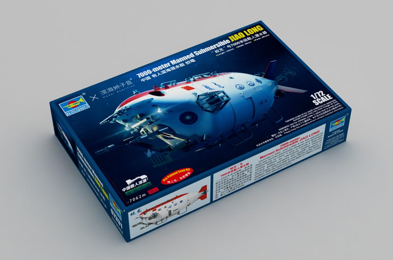 Trumpeter 7000-meter Manned Submersible JIAO LONG 07331 1:72