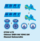 Trumpeter 07332 4500-meter Manned Submersible "Shen Hai Yong Shi" 1:72