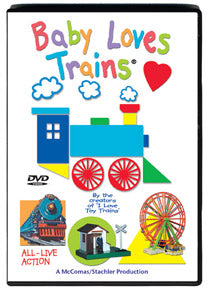 TM Books & Videos DVD 114 Baby Loves Trains