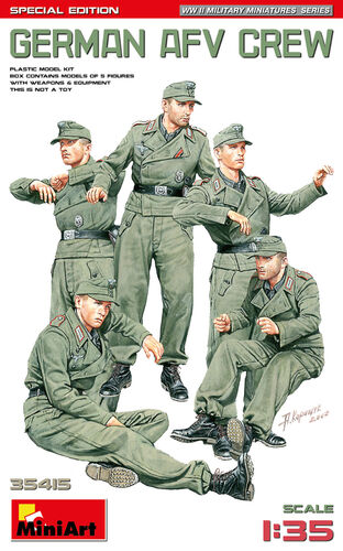 MiniArt 35415 German AFV Crew 1:35