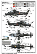 Trumpeter 05820 Chinese Z-10 Attack Helicopte 1:48