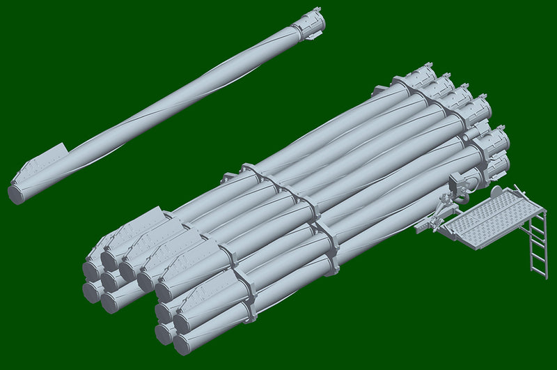 HobbyBoss Russian 9A52-2 Smerch-M multiple rocket launcher of RSZO 9k58 Smerch MRLS 82940 1:72