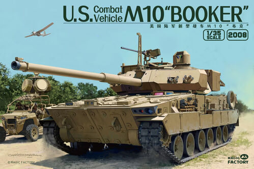 Magic Factory 2008 M-10 Booker US Combat Vehicle 1:35