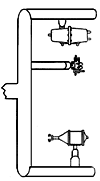 Details West HO BS-1021 Brake Set, Early 1940-1975