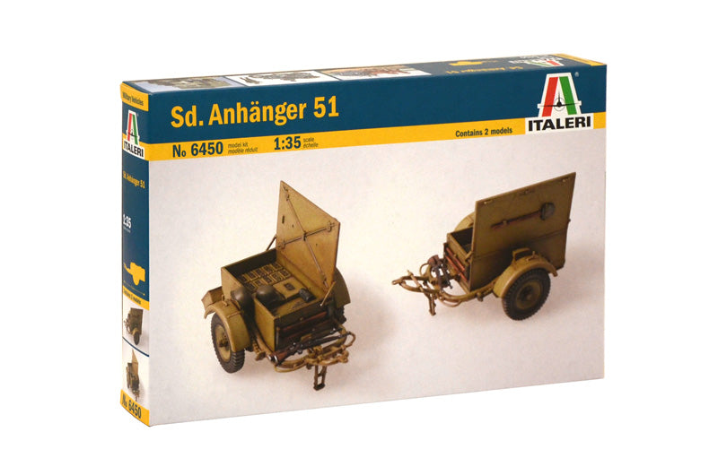 Italeri 6450 - SCALE 1 : 35 SD. ANHANGER 51